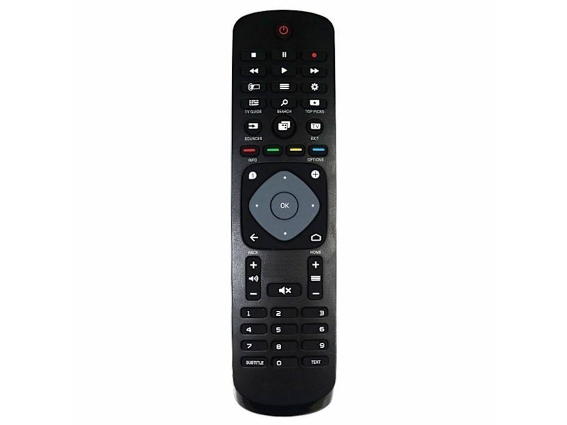 Lurelia Comando Remoto Universal Philips Para Smart Tv, Preto