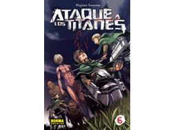 Livro Ataque A Los Titanes (Espanhol)