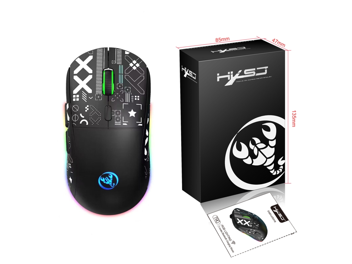 Rato Gaming AGTRUM T90 Wireless 3600Dpi Preto