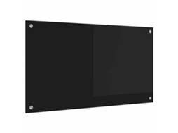 Conjunto 1 Superfície De Cozinha Vidaxl Preto (90 X 50 Cm)