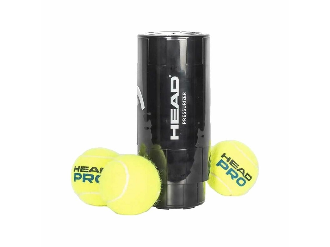 Pressurizador de bolas de tenis e paddle HEAD X3 BLACK