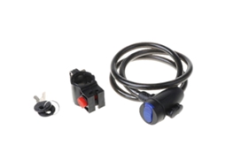 Cadeado De Bicicleta Com Cabo De Aço Resistente, Ideal Para Ciclismo, Mtb E Proteção Antifurto. Aquaforge
