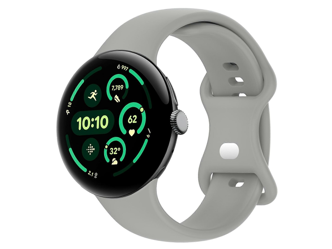 Pulseira De Silicone Sólida Com Fecho Borboleta, Tamanho: G