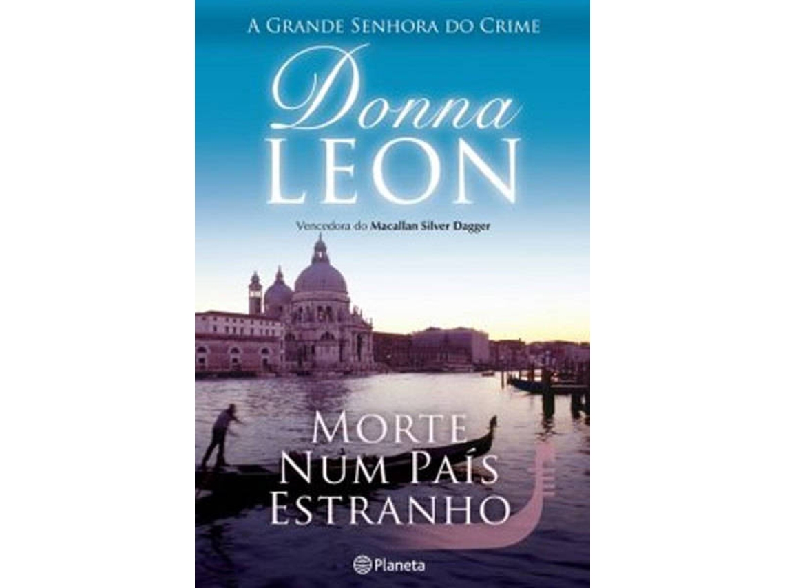 Livro Morte Num País Estranho de Donna Leon (Espanhol)