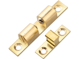 Fecho De Porta Ajustável Em Latão Para Maior Segurança Armários 50mm A 70mm