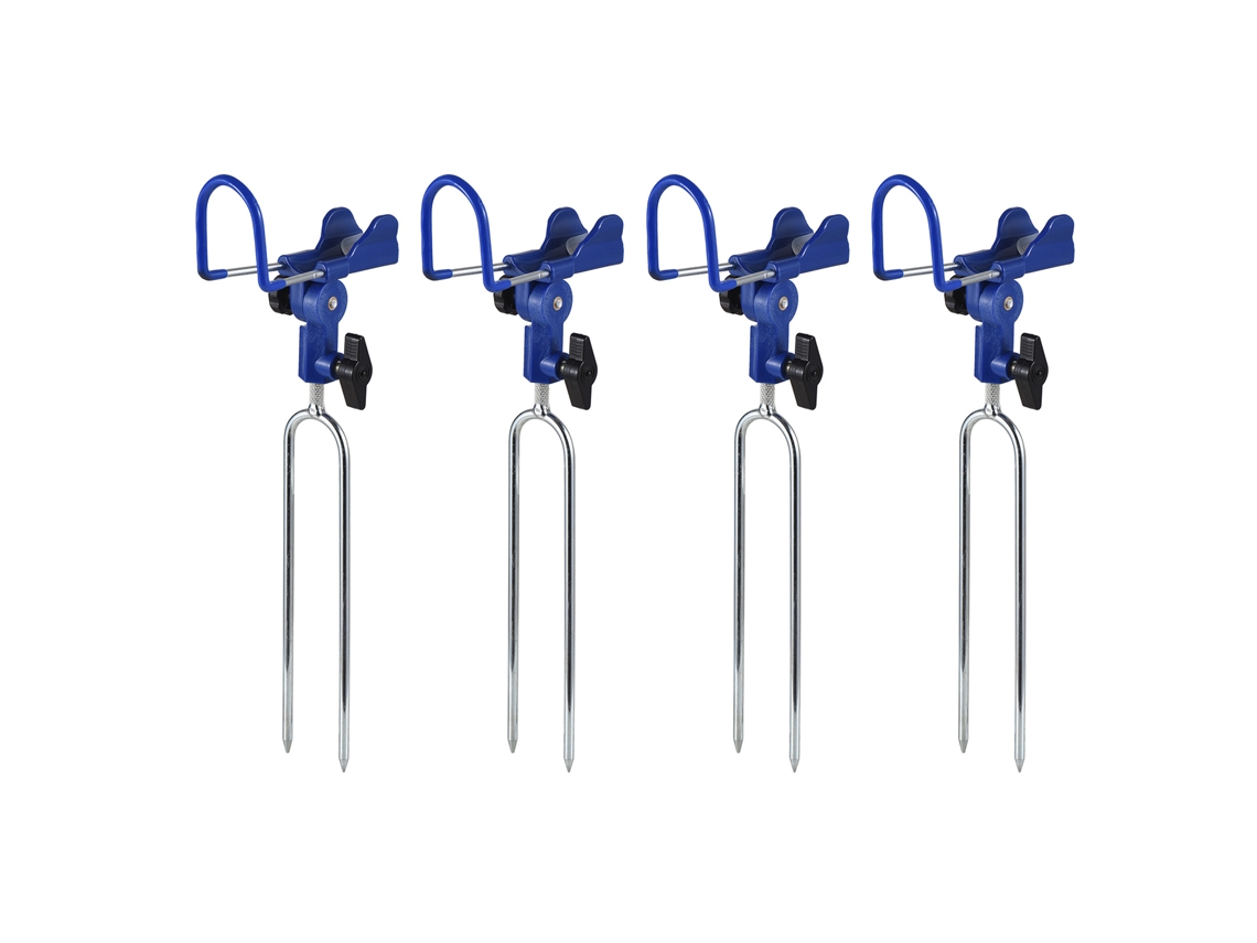 Suporte para Vara de Pesca Ajustável 360° 4pcs