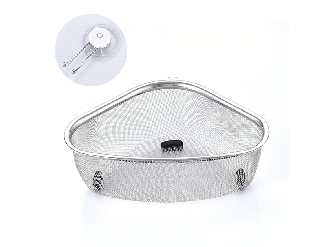 Cesto Pia com escorredor, organizador de armazenamento para bar, restaurante e casa, durável e portátil, para alimentos e cascas de vegetais - aquaforge