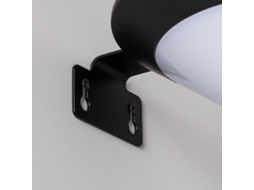 Candeeiro LED LEDKIA Solar (Preto - LED Integrado - 3 W)