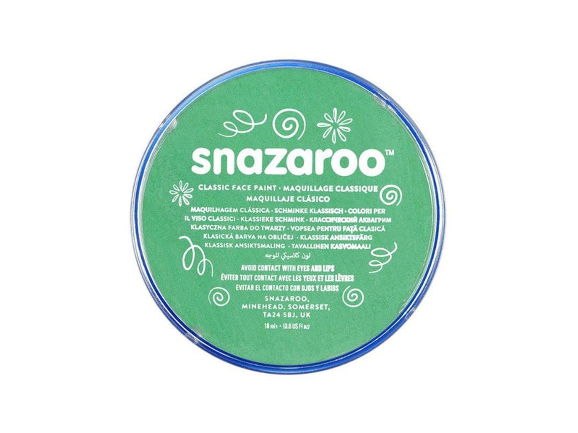 Pintura Facial SNAZAROO 444 Verde Brilhante18Ml