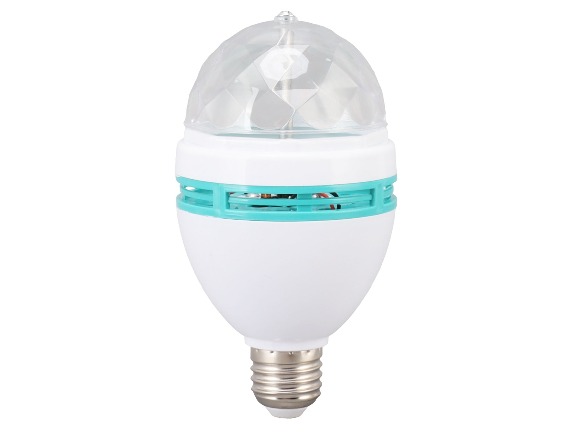 2026 Rotatória Rgb Base de Lâmpada E26 Mudança Automática Led Strobe para Festa Bar Casamento Segura Estavel 85 260v