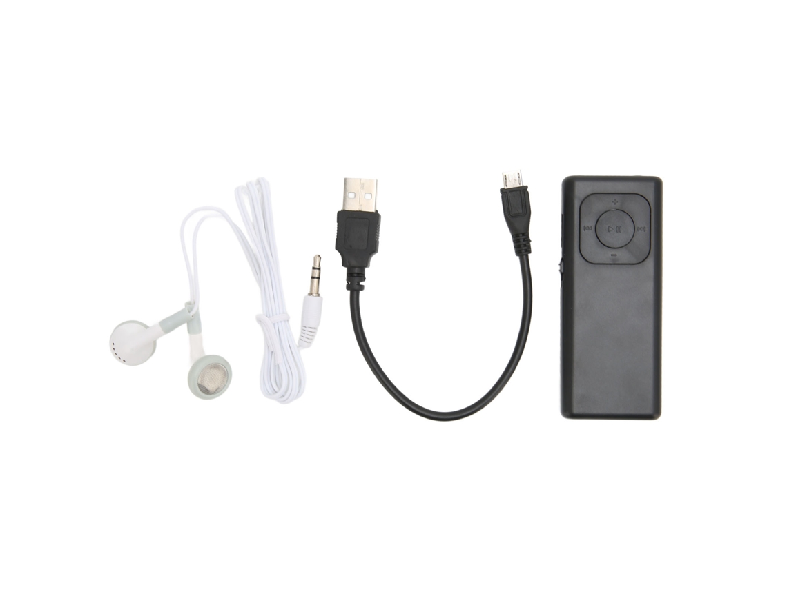 Leitor de MP3 com suporte para som sem perdas, cartão de 64 GB, portátil CHABERLU