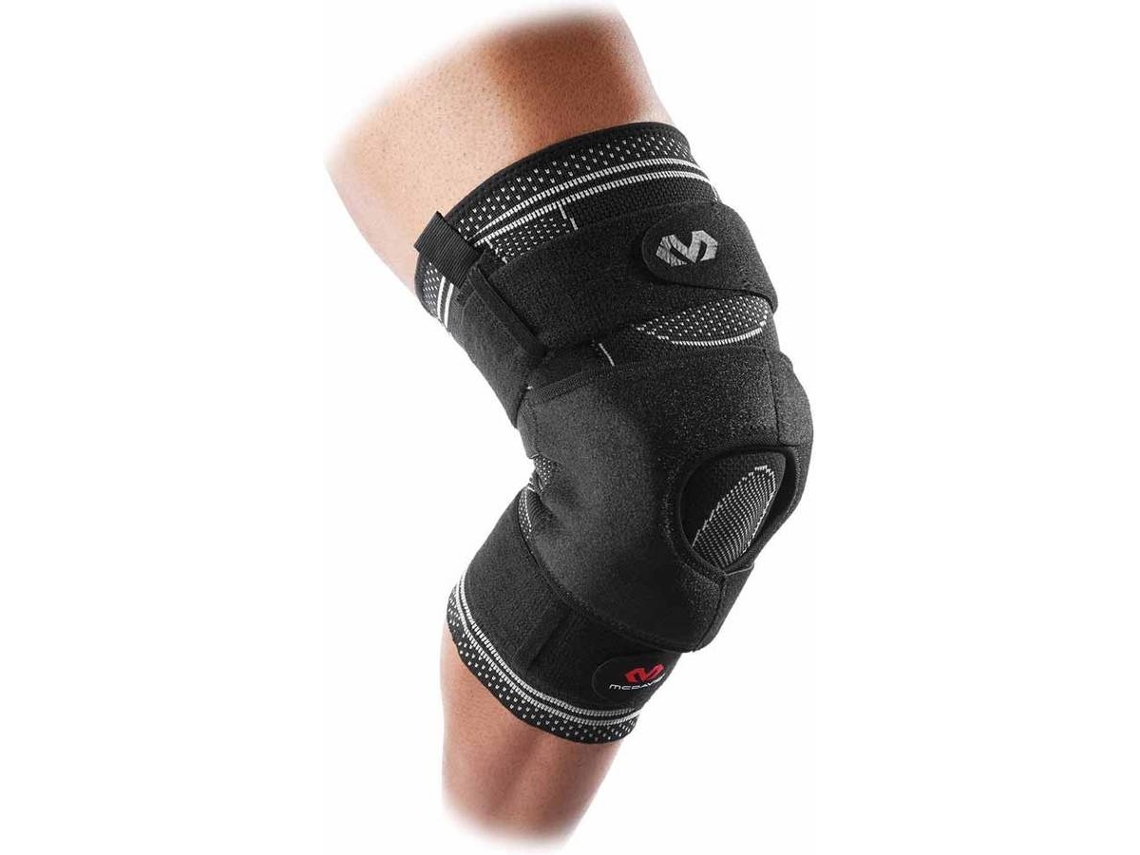 Joelheiras MC DAVID Elite Engineered Elastic Brace With Dual Wrap And Hinges Preto (M)