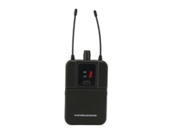 Transmissor Bodypack Transmissor Uhf de Som com Cinto EOOCOO (sem Fio com Redução de Ruído)