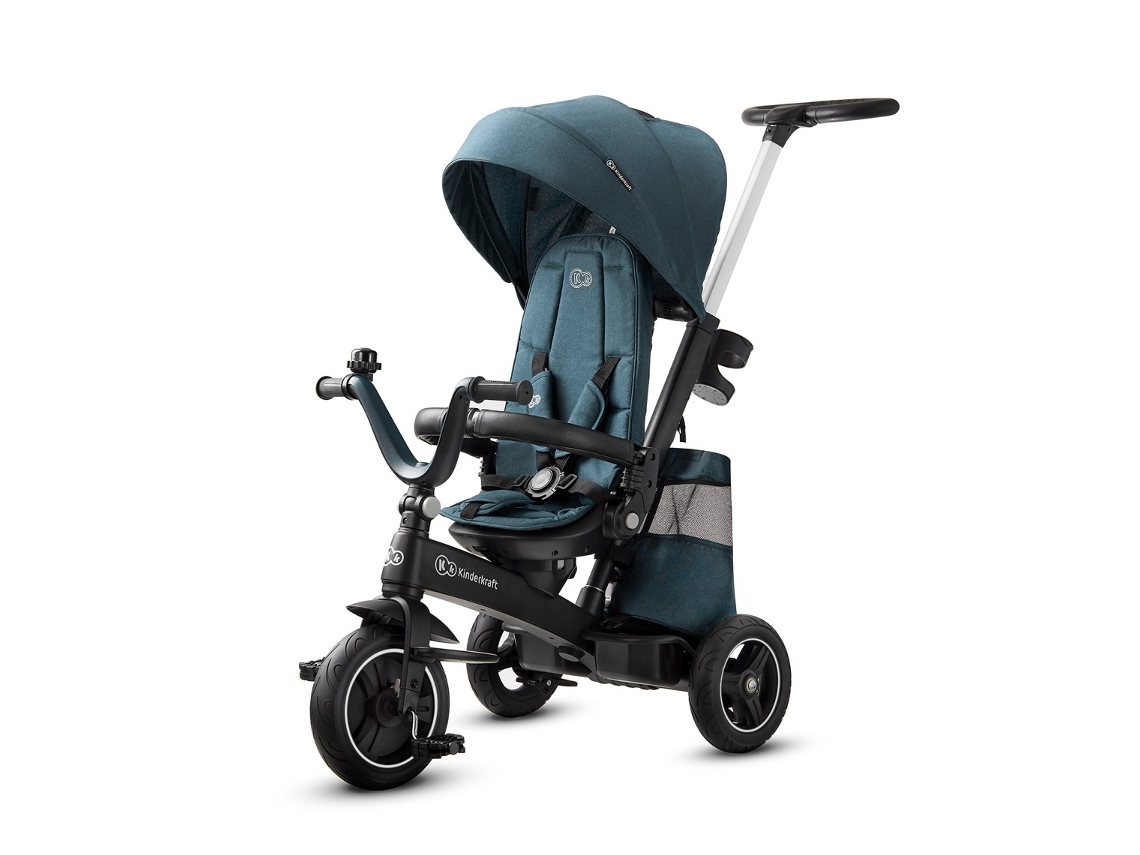 Triciclo 5 em 1 KINDERKRAFT Easytwist Verde 
