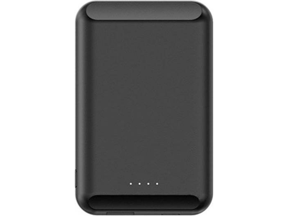 Carregador Portátil Sem Mag para iPhone 15/12 Pro YIZHOOD Preto