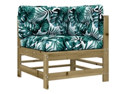 Corner Sofa, Corner Sofas Vidaxl Marrom Madeira De Pinho Impregnada (n/a)