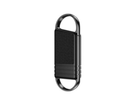 Ativar Gravador De Voz Digital, Gravador De Voz De Chaveiro Usb, Reprodutor De Mp3 De 192 Kbps 8 Gb Yizhood (preto)