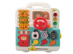 Primerox tabuleiro de Atividades Sensoriais para Bebê Treinamento Motor Fino Brinquedo Educativo Infantil