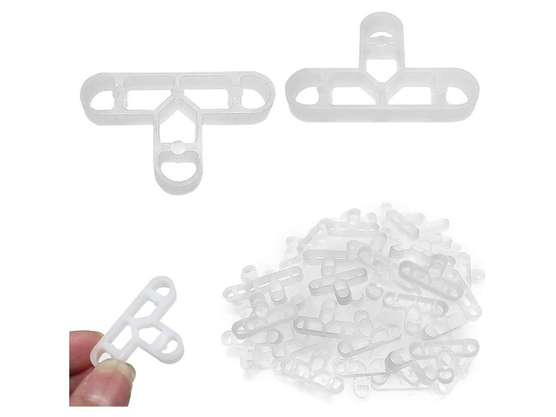 Espaçadores de Telha 10mm, 100 Peças, para Pavimentação Nova Line