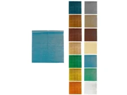 Persiana De Madera Alicantina Con Polea Metálica - Estor Enrollable Para Ventanas, Puertas, Salón Azul (pintada) 57 X 85 Cm