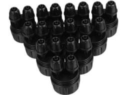 Conjunto De 10 Adaptadores Torneira Com Rosca 3/4" E Trava Dupla Para