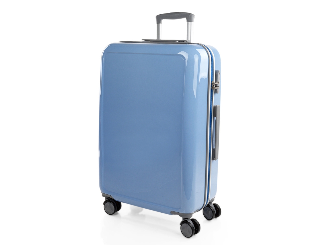 Mala Média Pc ITACA Autocolantes Azul 45X68X26 Cm 63L