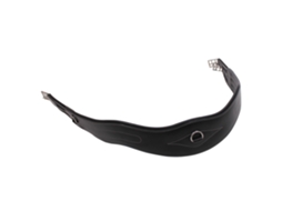 Cilha para Cavalo em Couro com Costura Decorativa QHP 130 cm