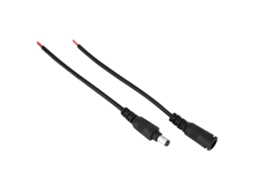 Conector Plug Jack Dc 5.5x2.1mm Com Cabe