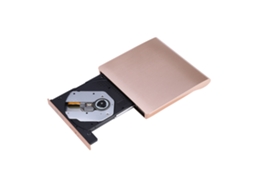Unidade Externa Portátil Slim De Dvd Cd-rw Com Usb 3.0 Para Macbook, Laptop E Pc