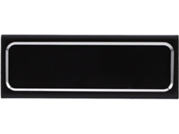 Placa De Preços Beaupretty Em Liga Alumínio Preto Para Variáveis, Fornecendo Informações Adequadas E Atraindo Atenção