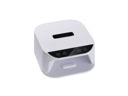 Lurelia Lâmpada Uv Led Para Unhas Com Sensor, Lcd Branco