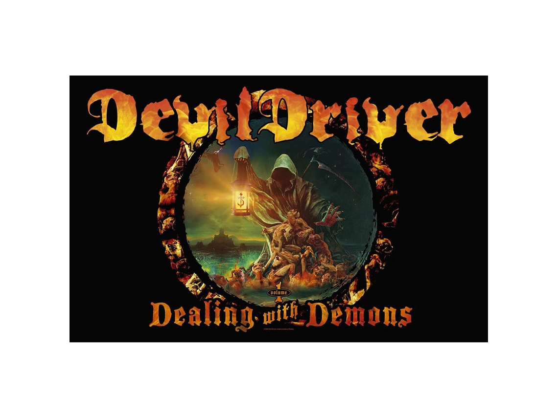 Póster ROCK OFF Devildriver Dealing With Demons