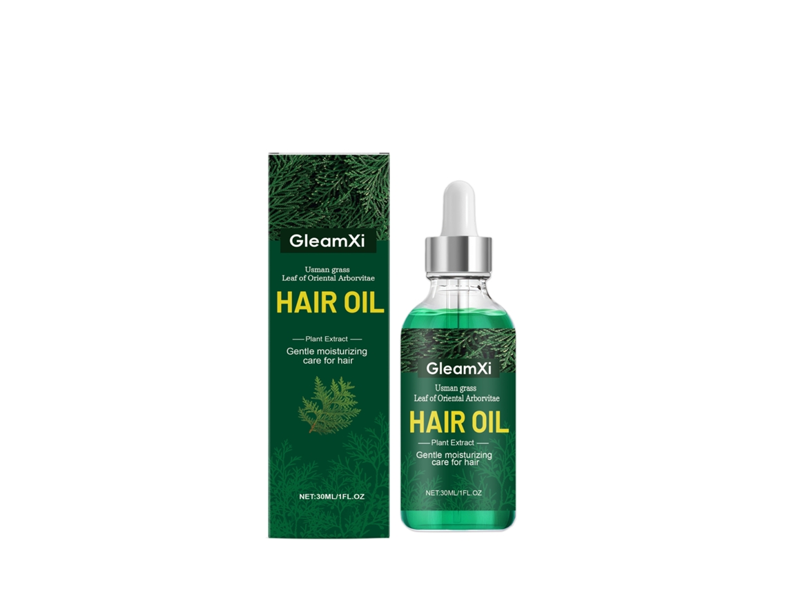 Gleamxi Óleo Capilar para Conseguir Cabelo Liso e com Brilho LAXISCREED
