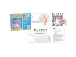 Kit de criação de impressão de mão a laser criativa para artista com idades entre 5 e 7 anos