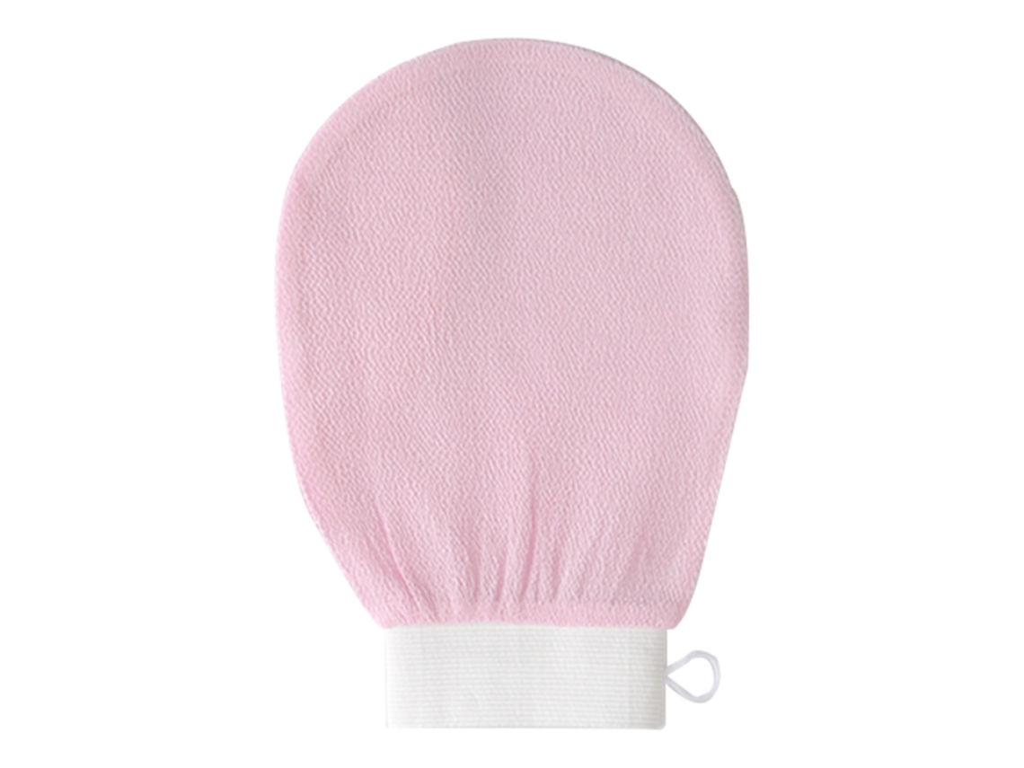 Luvas de Esfoliação Profunda (1 Unidade) Luvas de Limpeza Facial 100% Fibra de Viscose MDUG (rosa)