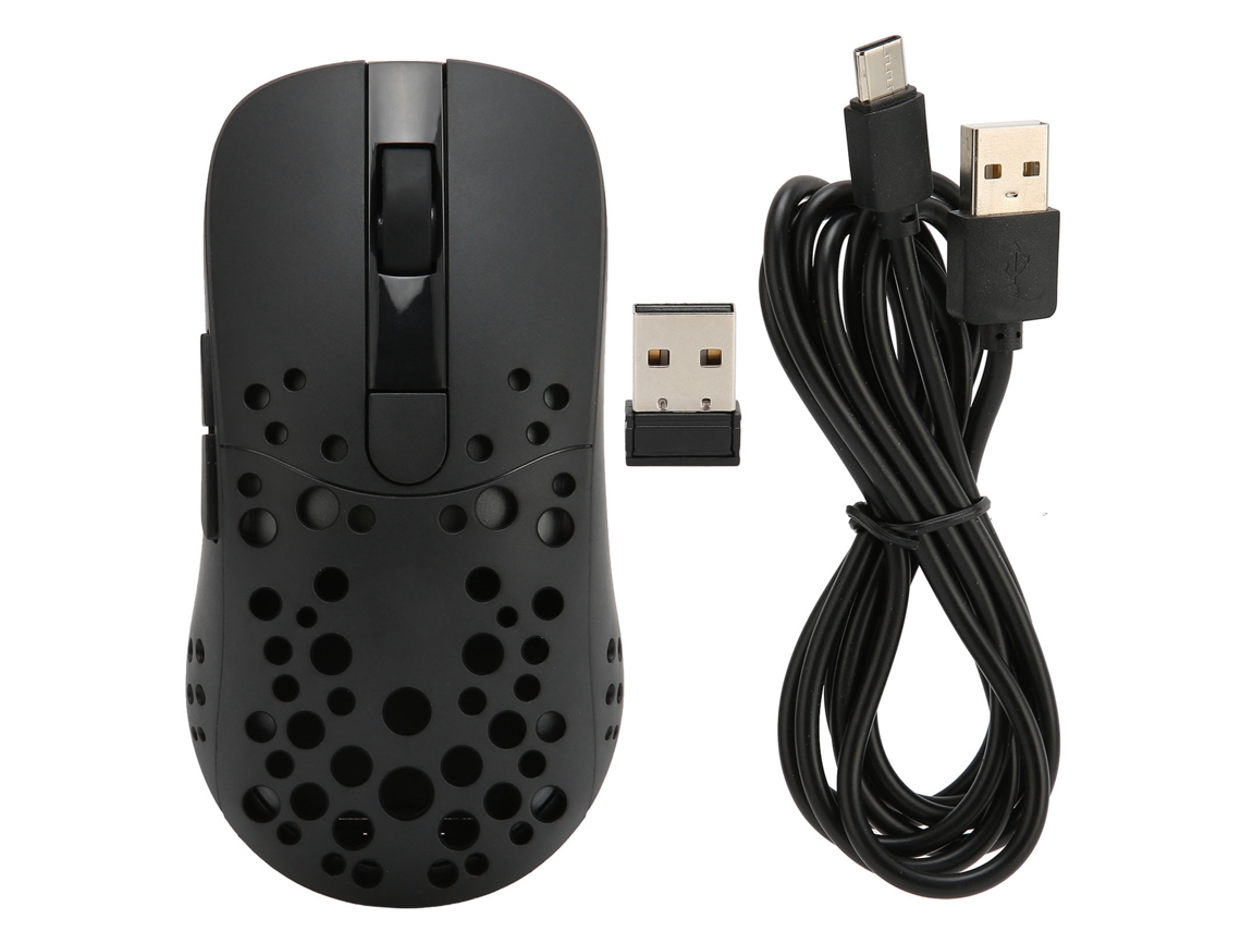 Aetheria mouse Gamer Hxsj T100 Dual Mode 2.4g 10000dpi Rgb 6 Botões Programáveis para Pc Windows