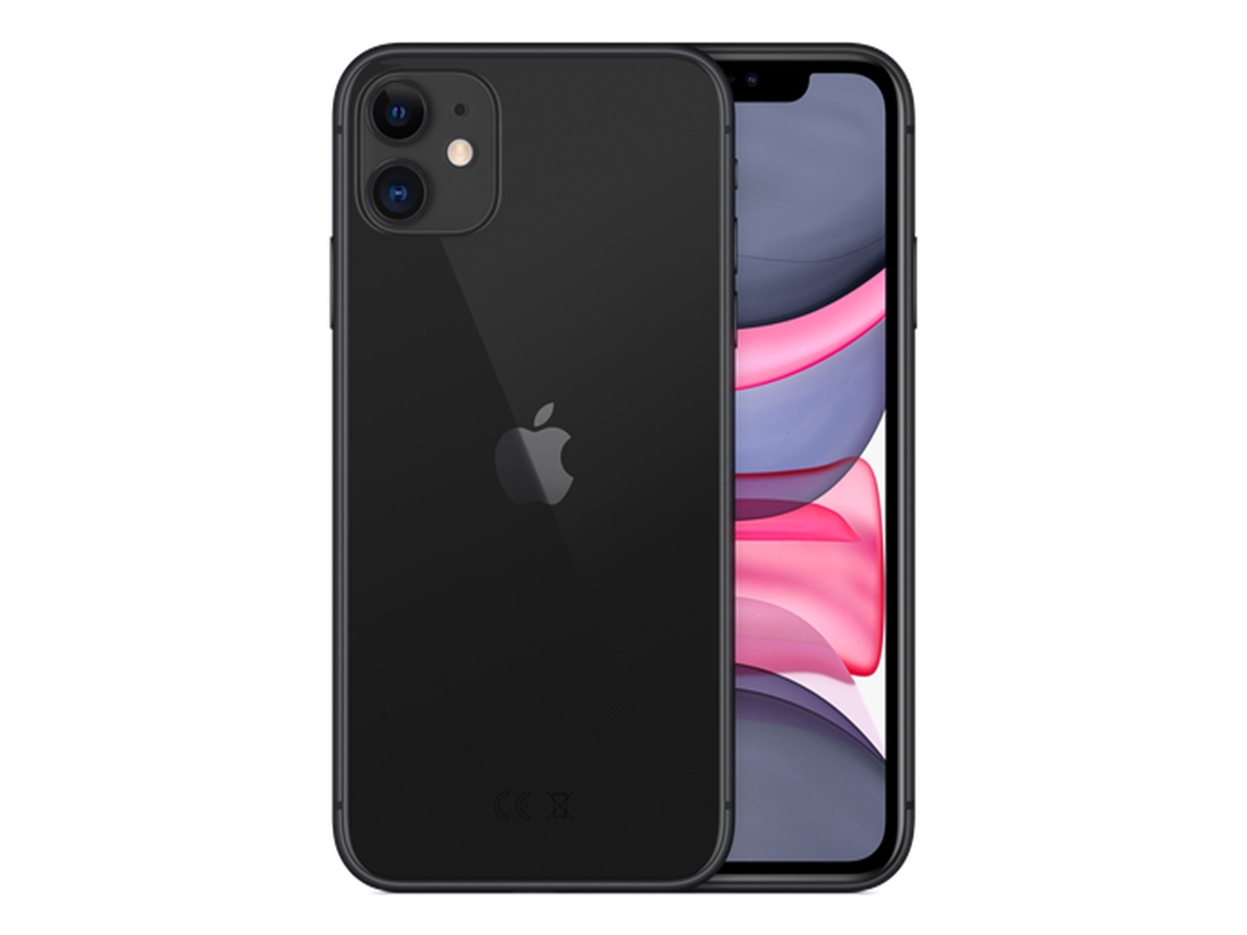 Smartphone APPLE Iphone 11 128Gb / Preto / Grau C (Recondicionado Sinais de Uso)