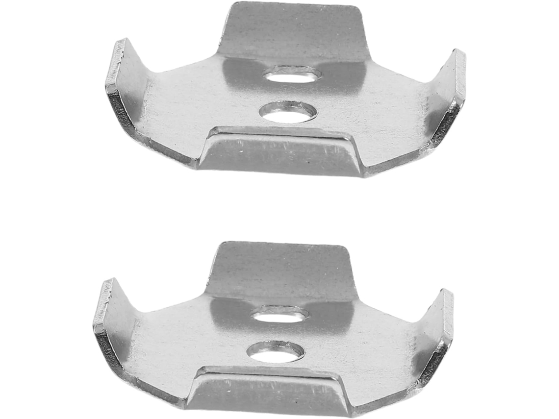 Conjunto De 2 Acessórios Para Montagem De Porta Toalhas Barra, Fácil Instalação E Durável Pa Gokoco