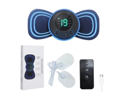 Mini Massageador Elétrico Portátil para Pescoço com Controle Remoto e Almofada. MDUG