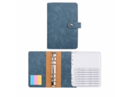 Caderno Binder Conjunto, Refillable Round Ring, Flexible Smooth Surface, Para Estudantes