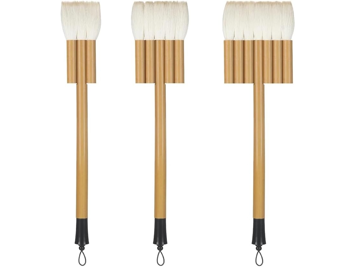 Conjunto De Pincéis Para Aquarela 1, 3, 5, Com Cabo.