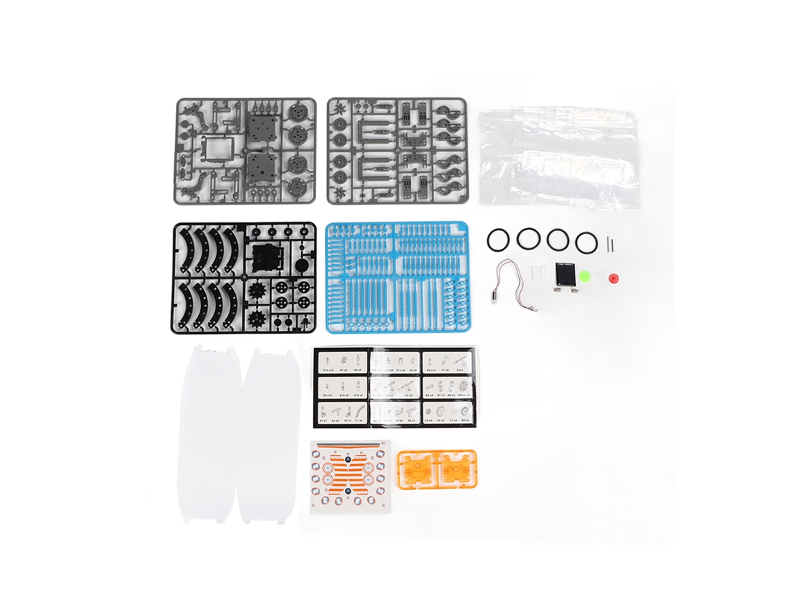 Juguete Robô Solar 12 Em 1 Kit Educativo Diy Construção Ciência Experimento Para Crianças