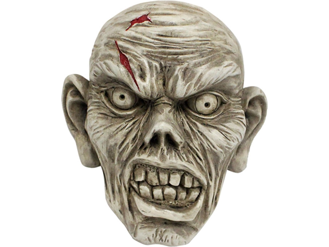 Crânio Realista, Escultura De Esqueleto Para O Halloween, Adereço Fotográfico Para Festas Em Casas Assombradas