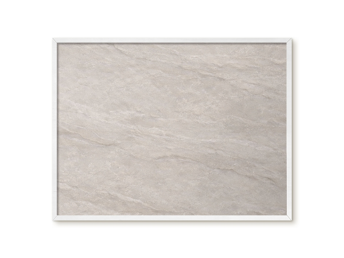 Quadro de vidro magnético com elegância neutra para o hall de entrada Espelharte (80x60 cm)
