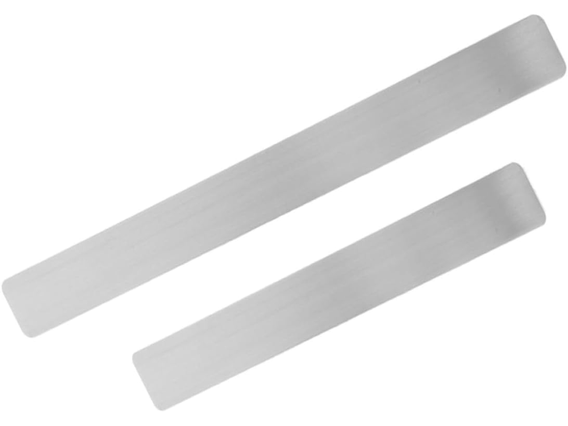 Fita Magnética Ferrosa 298x28mm, Pacote Com 2 Tiras Adesivas Para Placas De Parede