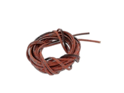 Cordo De Couro Khaki, Tiras Para Joias E Artesanato Diy
