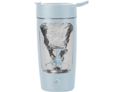 Garrafa Misturadora Eletrica ZRUXE BPA Free (650ML - Azul)
