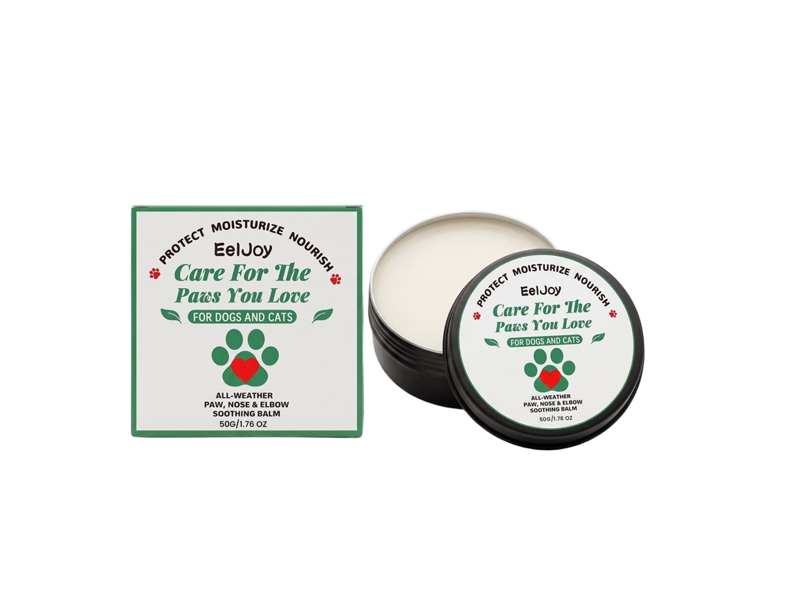 Cera Hidratante LAXISCREED para Cães e Gatos, Hidrata Pés e Nariz com Fórmula Natural