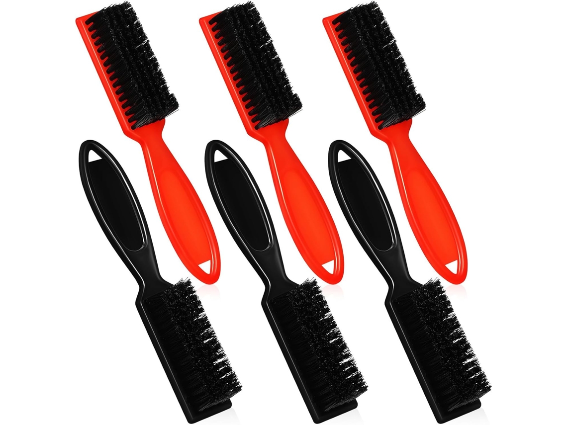 Escova De Cabelo Masculina Besportble Para Uso Pessoal Em Casa, Limpeza De Barba E Cabelo, Estilo Vintage, 6 Peças