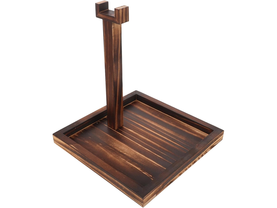 Mipcase Support Para Casque Audio En Bois Support De Jeu Organize Les Écouteurs Base Stable Prévient Les